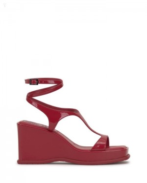 Vince Camuto Fetemee Wedge Sandal Fire Whirl | HZCT8274